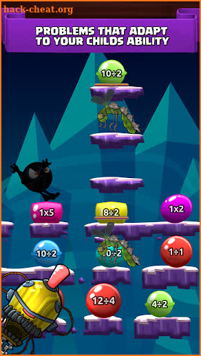 Monster Math: Math Facts Practice Game for kids screenshot