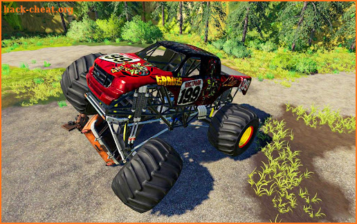 Monster Mud Truck Offroad Game screenshot