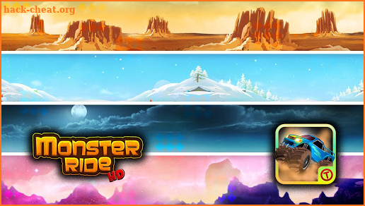 Monster Ride HD - Free Games screenshot