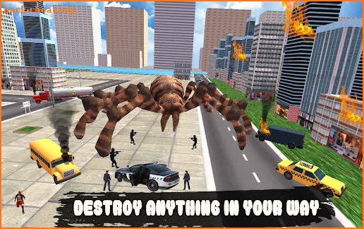 Monster  Spider Miami City Attack 2021 screenshot
