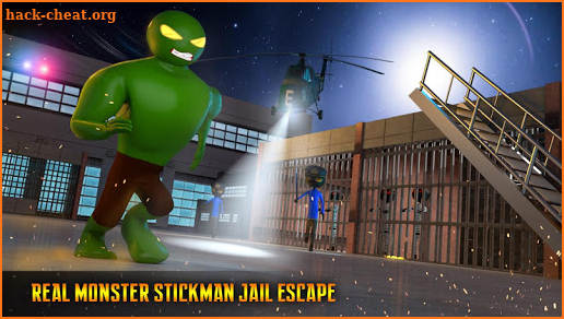 Monster Stickman Prison Escape screenshot