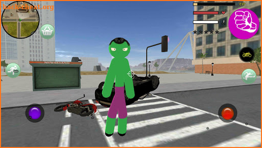 Monster Stickman Rope Hero screenshot