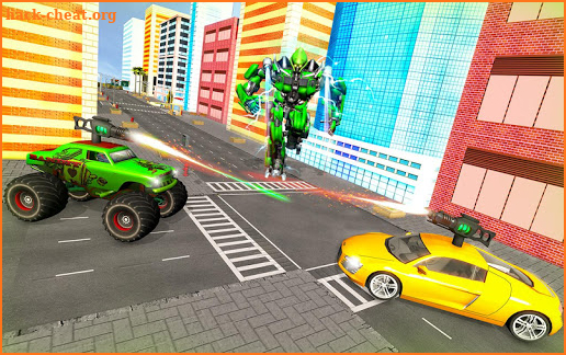 Monster Super Robot Speed Hero War screenshot