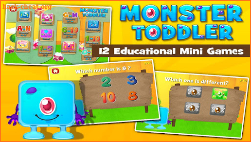 Monster Toddler School Full screenshot