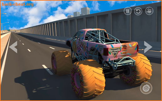 Monster Truck 3D : City Highway Drift Racing Game screenshot