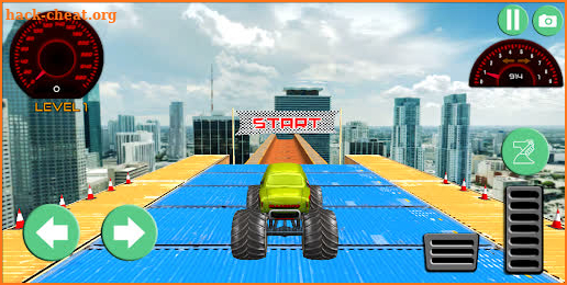 Monster Truck 3D Jump Race screenshot