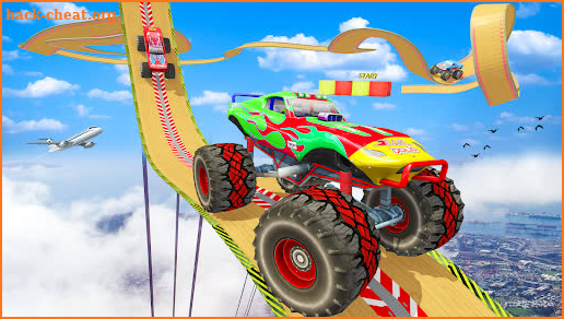 Monster Truck 3D Ramp Racing screenshot