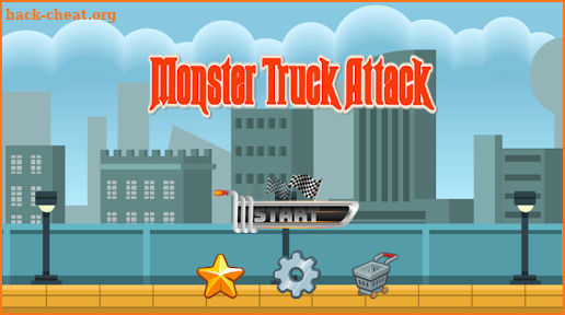 Monster Truck Attack - free game for kids screenshot