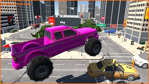 Monster Truck - Car destruction screenshot