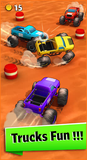 Monster Truck Chase – Crazy Truck Simulator screenshot