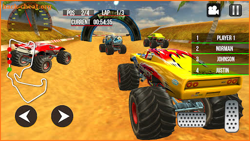 Monster Truck Game Truck Race screenshot