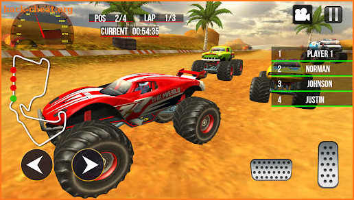 Monster Truck Game Truck Race screenshot