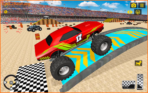 Monster Truck Games 3D Arena screenshot