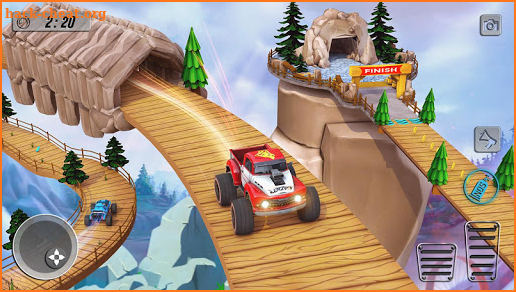 Monster Truck Hill Climb Drive - Offroad Games screenshot