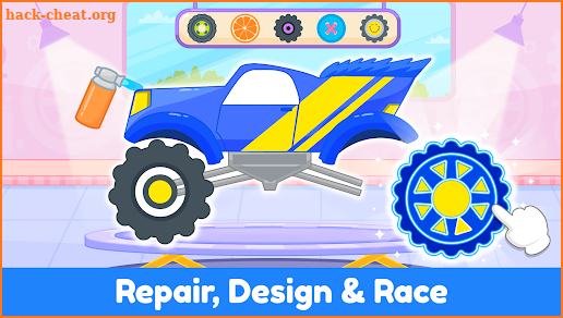 Monster Truck Kids Car Games screenshot