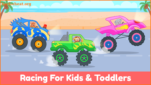 Monster Truck Kids Car Games screenshot