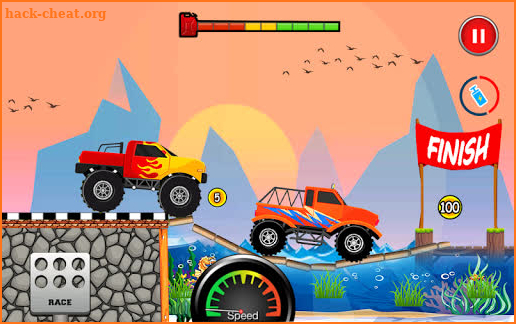 Monster Truck Mega Race screenshot