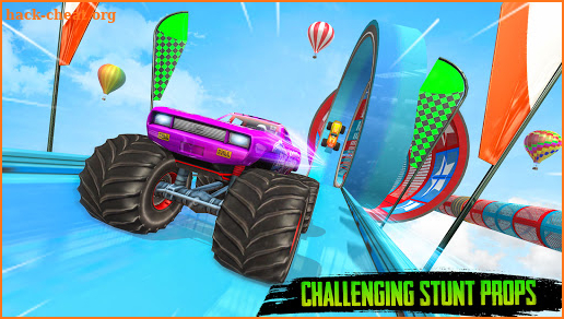 Monster Truck Mega Ramp New Car Racing Stunts 2021 screenshot