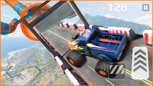 Monster Truck Mega Ramp Stunt screenshot