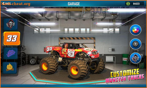 Monster Truck Mega Ramp Stunts Extreme Stunt Games screenshot