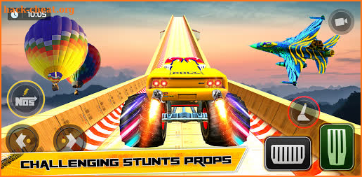 Monster Truck Mega Ramp Stunts: Racing game 2021 screenshot