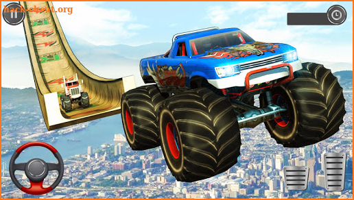 Monster Truck Mega Ramp Stunts Tracks screenshot