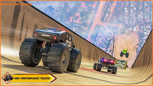 Monster Truck Mega Ramp Stunts Tracks screenshot