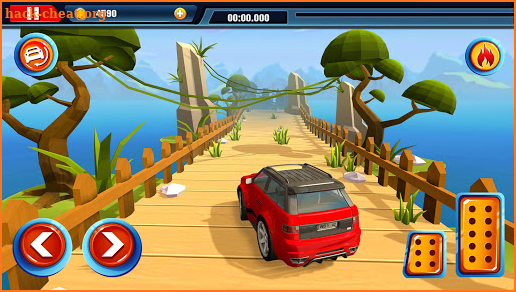 Monster Truck Mountain Car Stunt Games screenshot