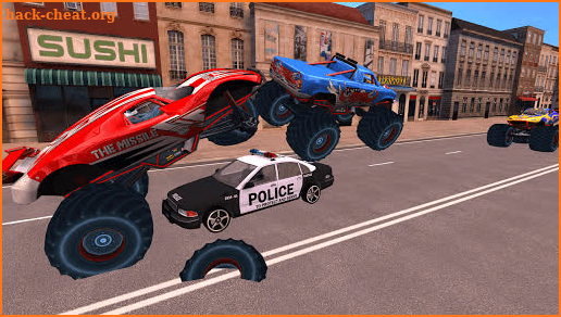 Monster Truck Police Chase screenshot