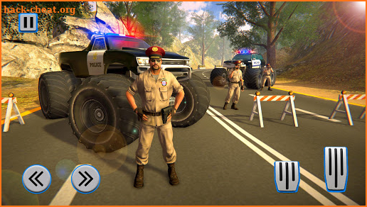 Monster Truck Police Chase Driving Simulator screenshot