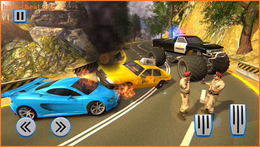 Monster Truck Police Chase Driving Simulator screenshot