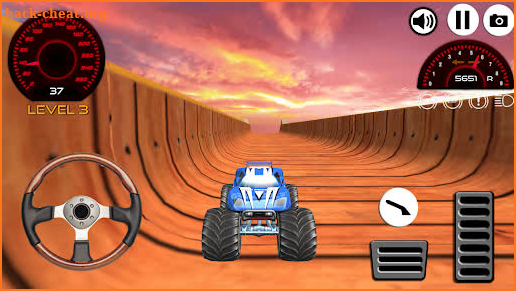 Monster Truck Race Simulator screenshot
