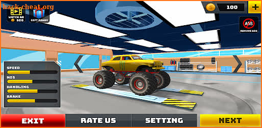 Monster truck racing adventure screenshot