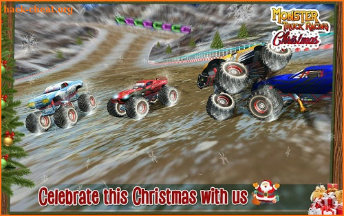 Monster Truck Racing Christmas screenshot