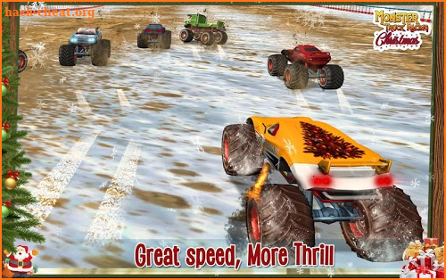 Monster Truck Racing Christmas screenshot