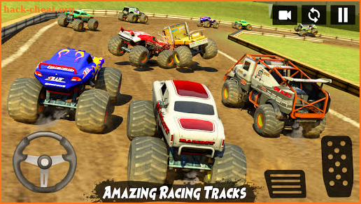 Monster Truck Racing: Demolition Derby Games 2021 screenshot