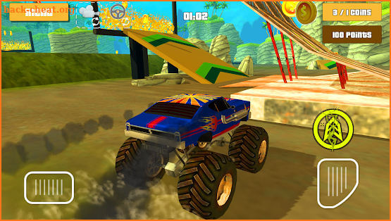 Monster Truck Racing Hero 3D by Kaufcom screenshot