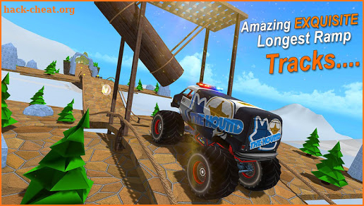 Monster Truck Rally: Hill Climb Race 4x4 screenshot