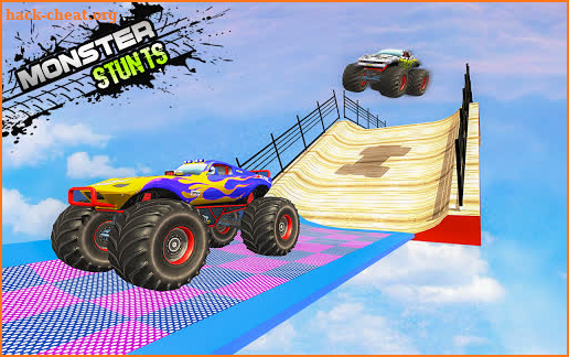 Monster Truck Ramp Stunt Racing screenshot