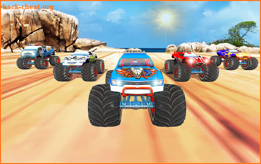 Monster Truck Ramp Stunt Racing screenshot