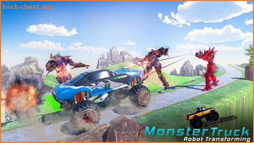 Monster Truck Robot Transformi screenshot