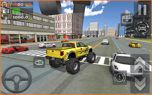 Monster Truck Stunts Driving Simulator screenshot