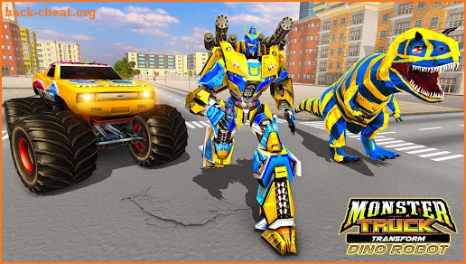Monster Truck Transform Dino Robot screenshot
