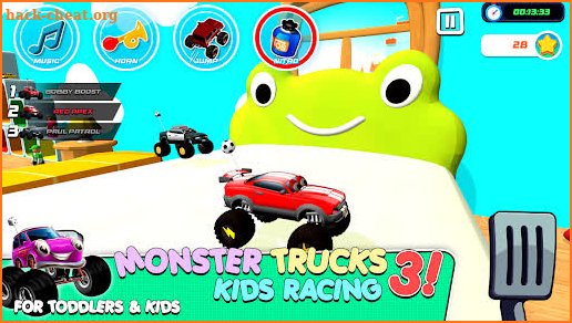 Monster Trucks Game for Kids 3 screenshot