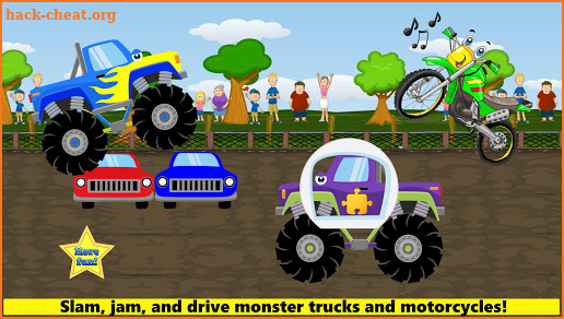 Monster Trucks Games For Kids & Toddlers Ages 2+ screenshot