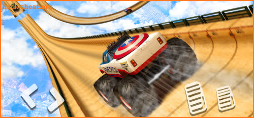 Monster Truck：Stunt Car Game screenshot