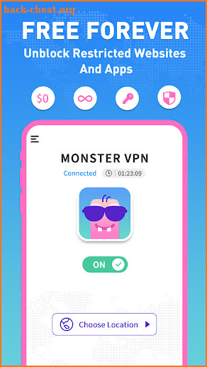 Monster VPN-Fast, Secure, Free screenshot