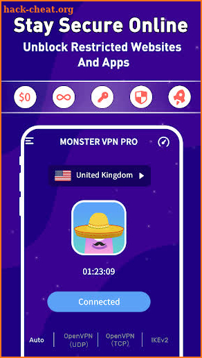 Monster VPN Pro-Fast screenshot