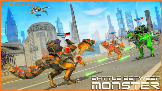 Monster World: Dinosaur War 3D FPS screenshot