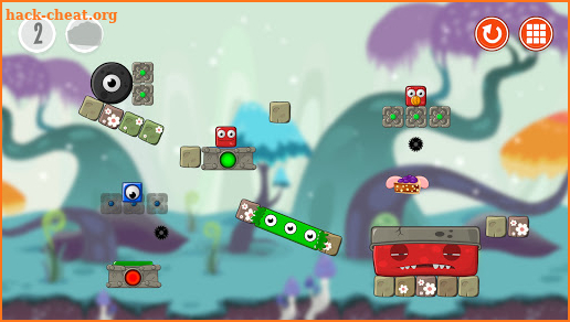 Monsterland 2. Physics puzzle screenshot